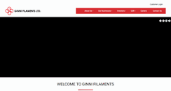 Desktop Screenshot of ginnifilaments.com